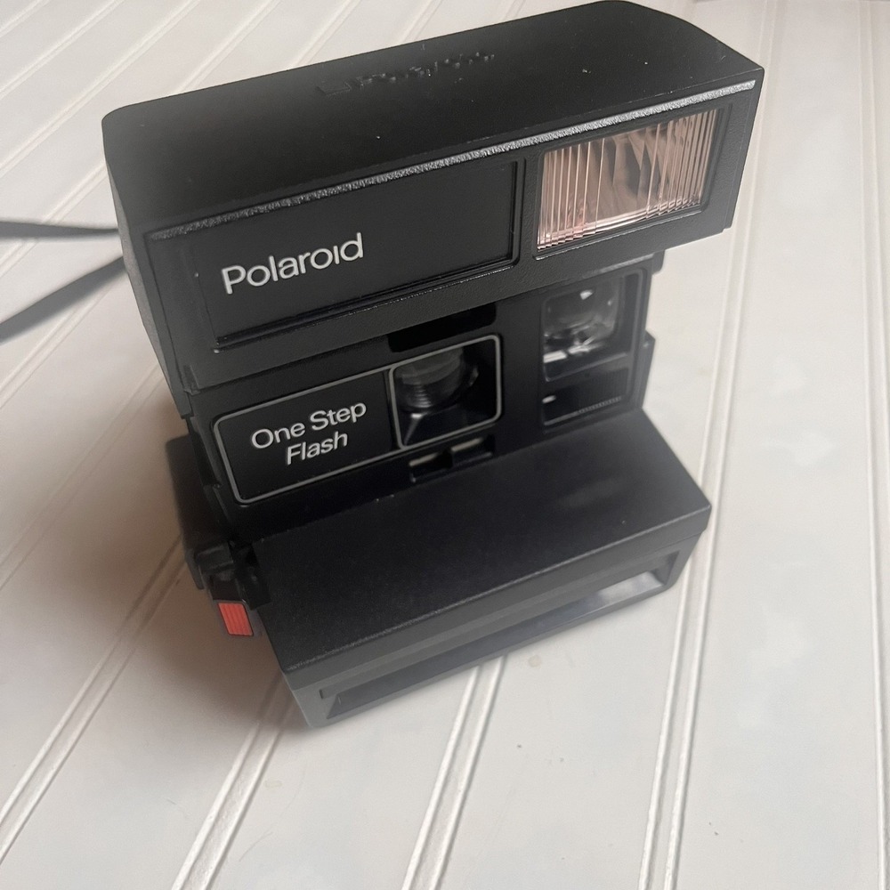 Vintage Polaroid One Step Flash 600 Instant Film Camera Untested Clean